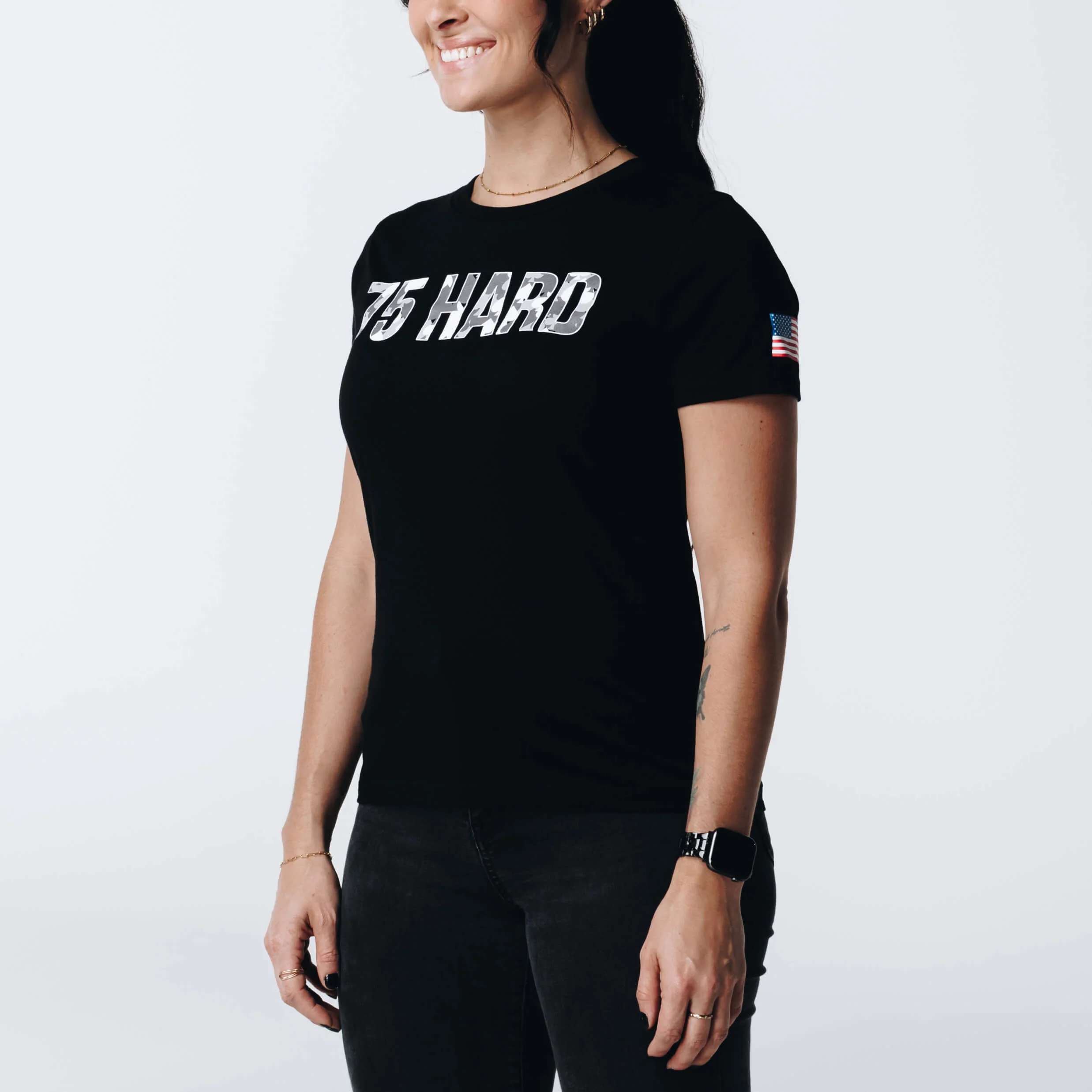 75 HARD Snow Camo T-Shirt - Image 4